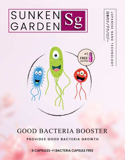 Sunken Garden Bacter Tab (6+1) | Beneficial Bacteria Capsules for Aquariums | Biological Filter Support | Fish, Shrimp & Planted Tank Safe