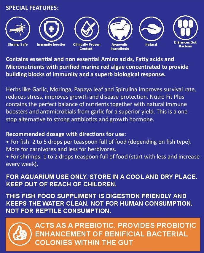 Life Aayu Nutro Fit Plus - Best Fish Food Supplement