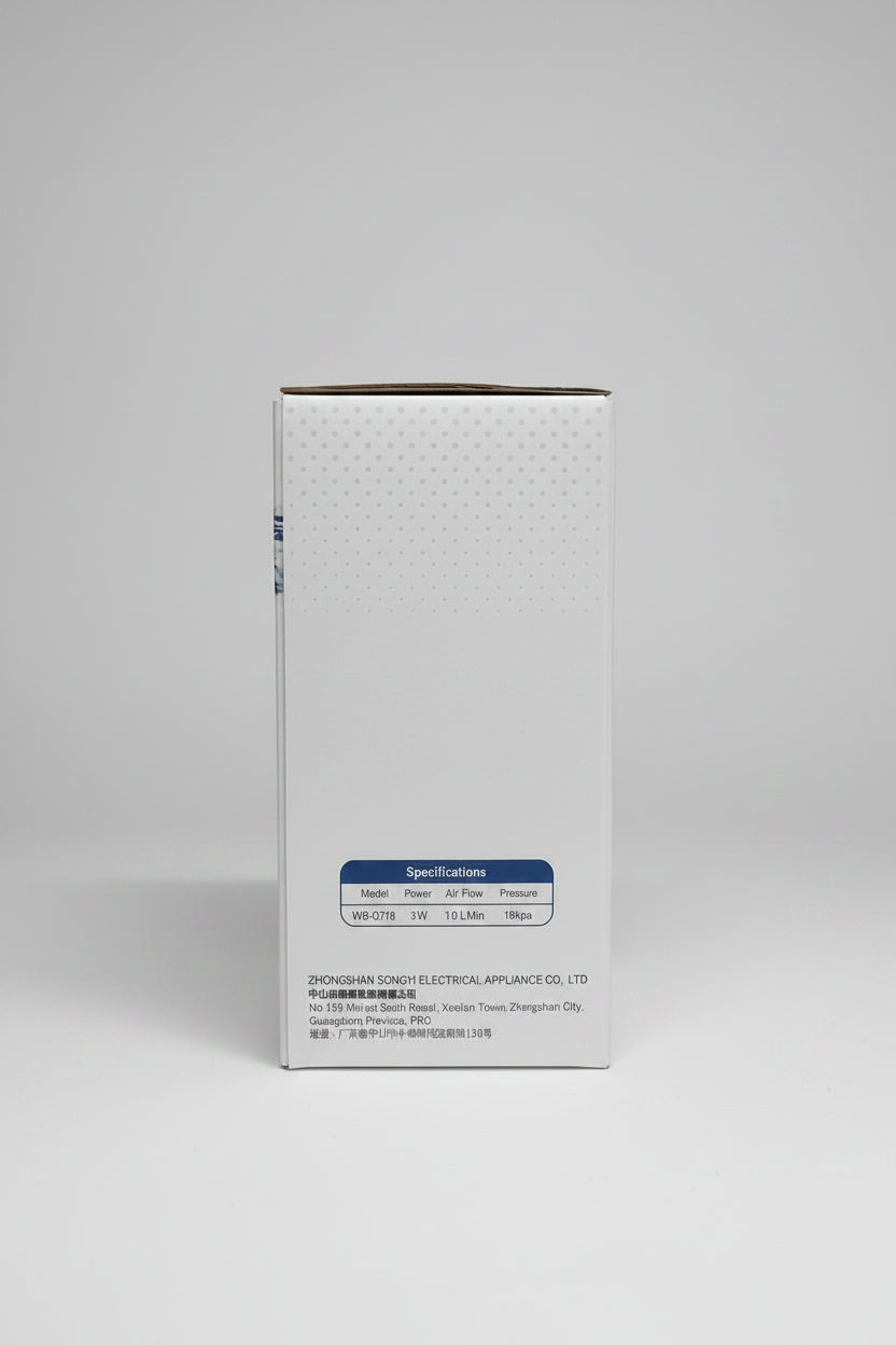 Consistent Oxygen Supply and Balanced Aquarium Ecosystem using Water Bear WB-Q718 Air Pump