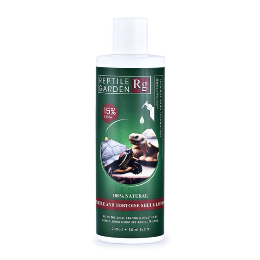 Reptile Garden Turtle & Tortoise Shell Lotion | Vitamin E & Essential Oil Moisturizer for Healthy Shell & Skin Care
