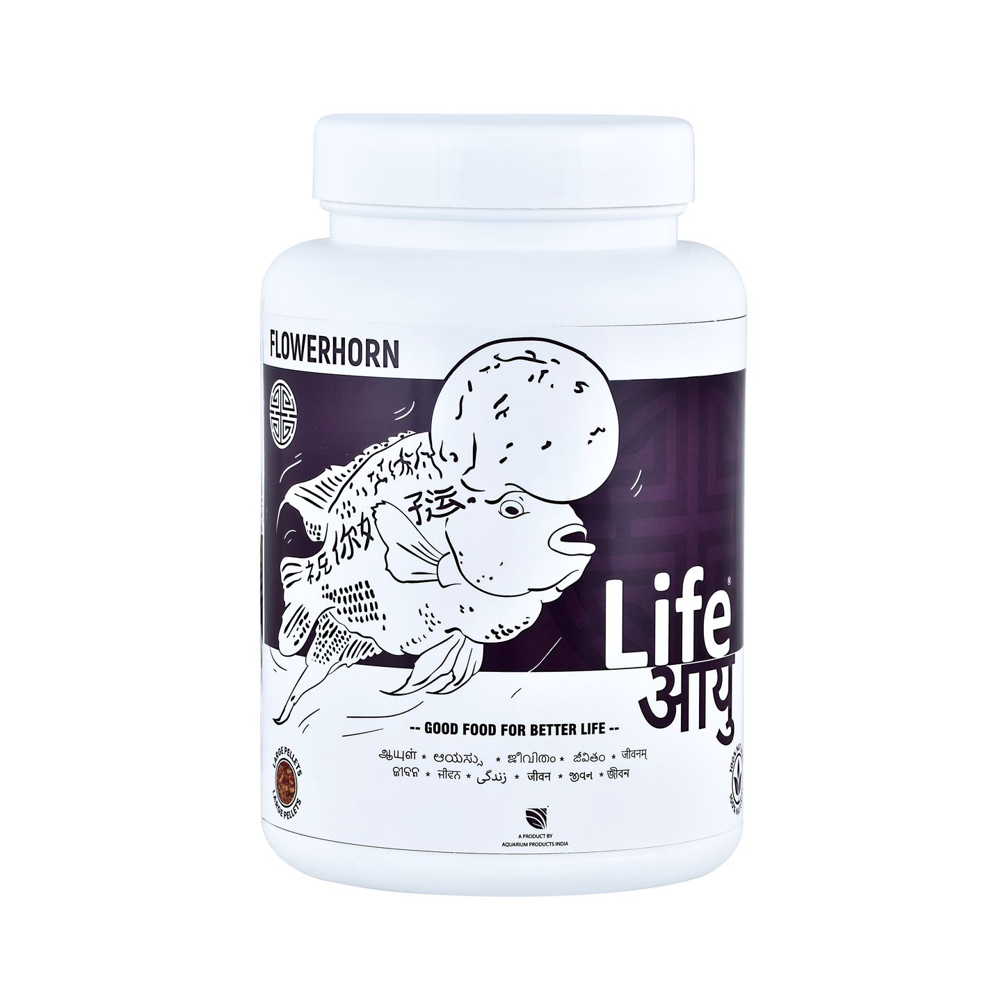 Life AAYU Flowerhorn Food 200 gm & 500 gm | No Steroids