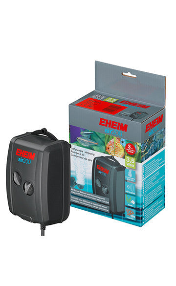 EHEIM Air Aquarium Air Pump | Whisper-Quiet Adjustable Oxygenation System for Freshwater, Marine & Planted Tanks with Stable Aeration & Improved Biological Filtration