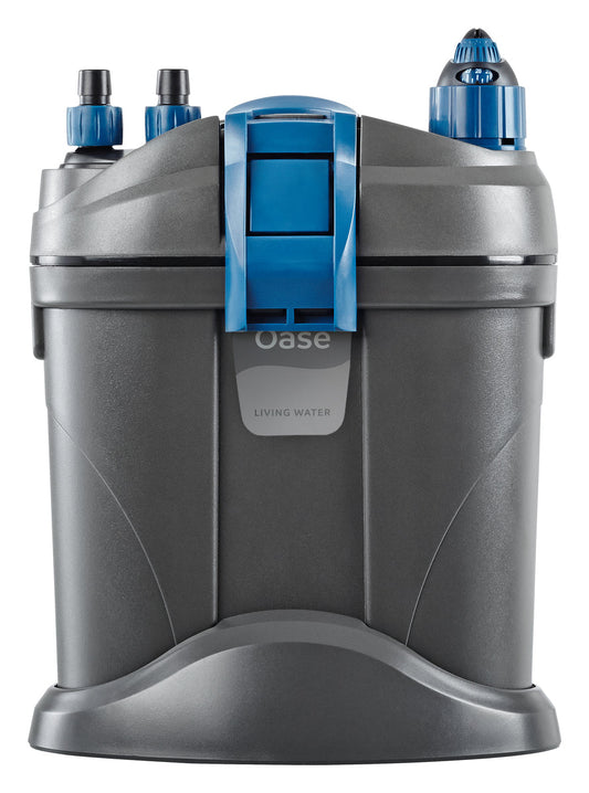 OASE FiltoSmart 100 External Canister Filter | Compact Aquarium Filtration System for Crystal Clear Water, Quiet Operation & Healthy Fish Tanks (Up to 100 Litres)