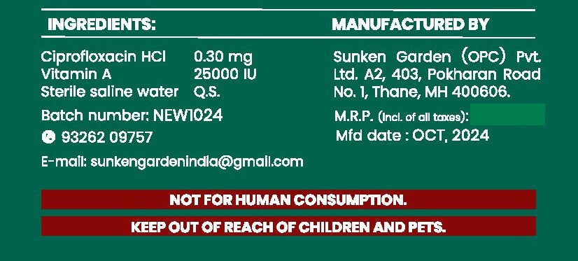 Lizards & Dragons Eye Drop – Advanced Reptile Eye Infection Relief | 100% Safe & Vet-Recommended