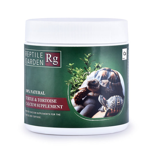 Reptile Garden Turtle & Tortoise Calcium Supplement | Calcium with Vitamin D3 & K for Strong Shell & Bone Health | Stress Relief Formula with Essential Oils | 30ml
