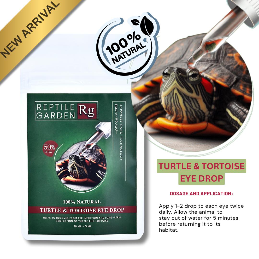 Turtle & Tortoise Eye Drop – Veterinary-Grade Reptile Eye Care for Infections, Irritation & Long-Term Protection (15ml)