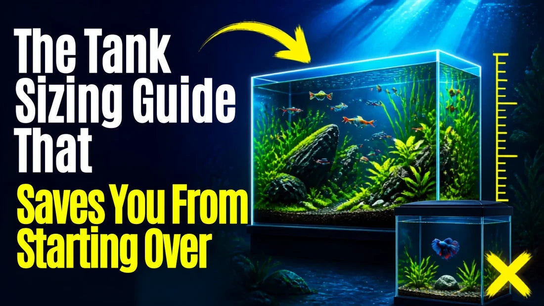 The Aquarium Tank Sizing Guide to Help You Avoid Starting Over