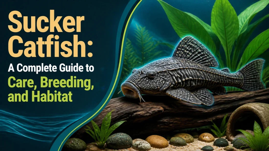 Sucker Catfish: Complete Care, Feeding, Breeding, and Habitat Guide
