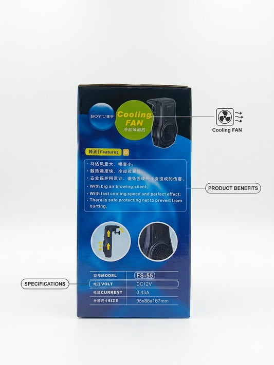 BOYU FS-55 Aquarium Filter | Internal Filtration System for Cleaner Water & Healthy Freshwater Aquariums