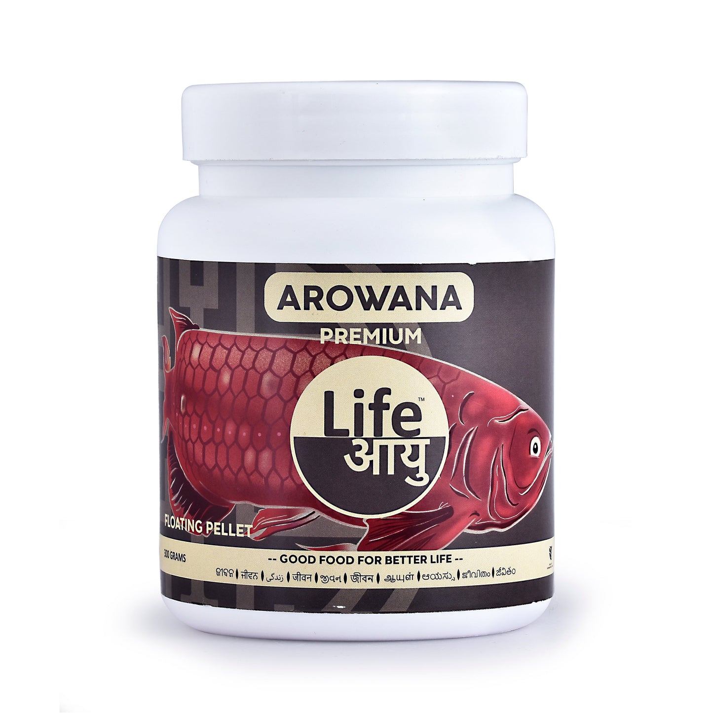Life Aayu Arowana Premium Food – Handmade Ayurvedic Diet for Asian Arowanas | Color Boost, Muscle Growth & Immunity