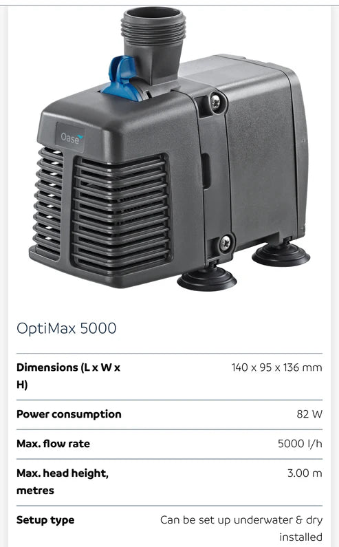 Oase Optimax Water Pump