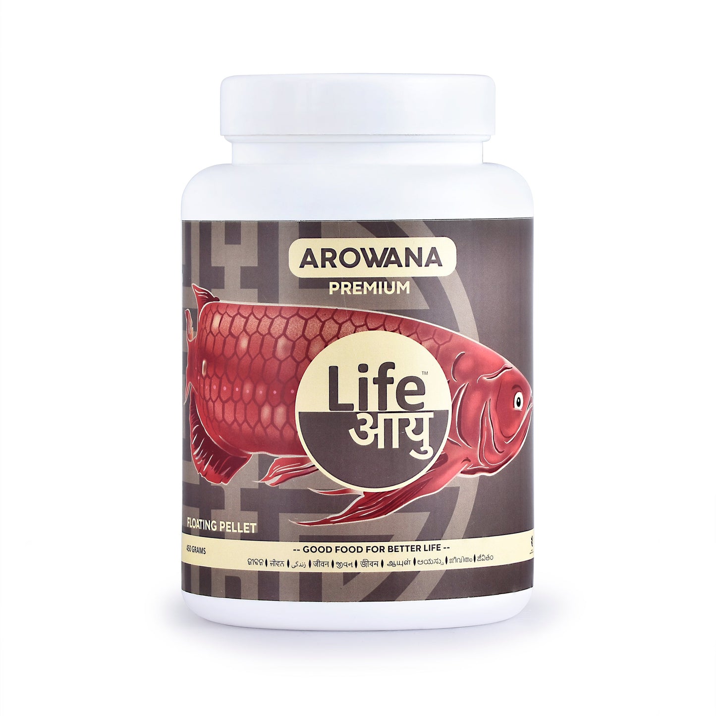 Life Aayu Arowana Premium Food – Handmade Ayurvedic Diet for Asian Arowanas | Color Boost, Muscle Growth & Immunity