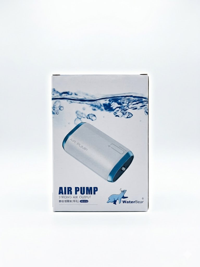 Consistent Oxygen Supply and Balanced Aquarium Ecosystem using Water Bear WB-Q718 Air Pump