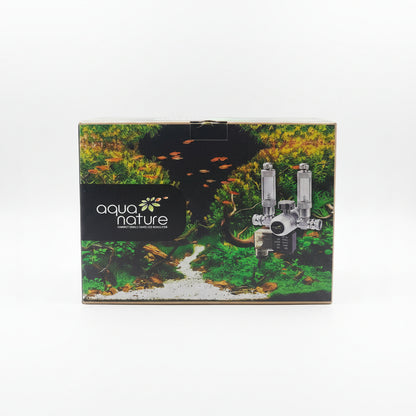 Controlled CO₂ Injection for Vibrant Aquascapes – AQUANATURE CO2 Regulator Single Gauge + 2 Bubble Counters