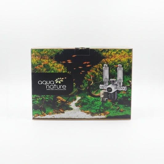 Controlled CO₂ Injection for Vibrant Aquascapes – AQUANATURE CO2 Regulator Single Gauge + 2 Bubble Counters