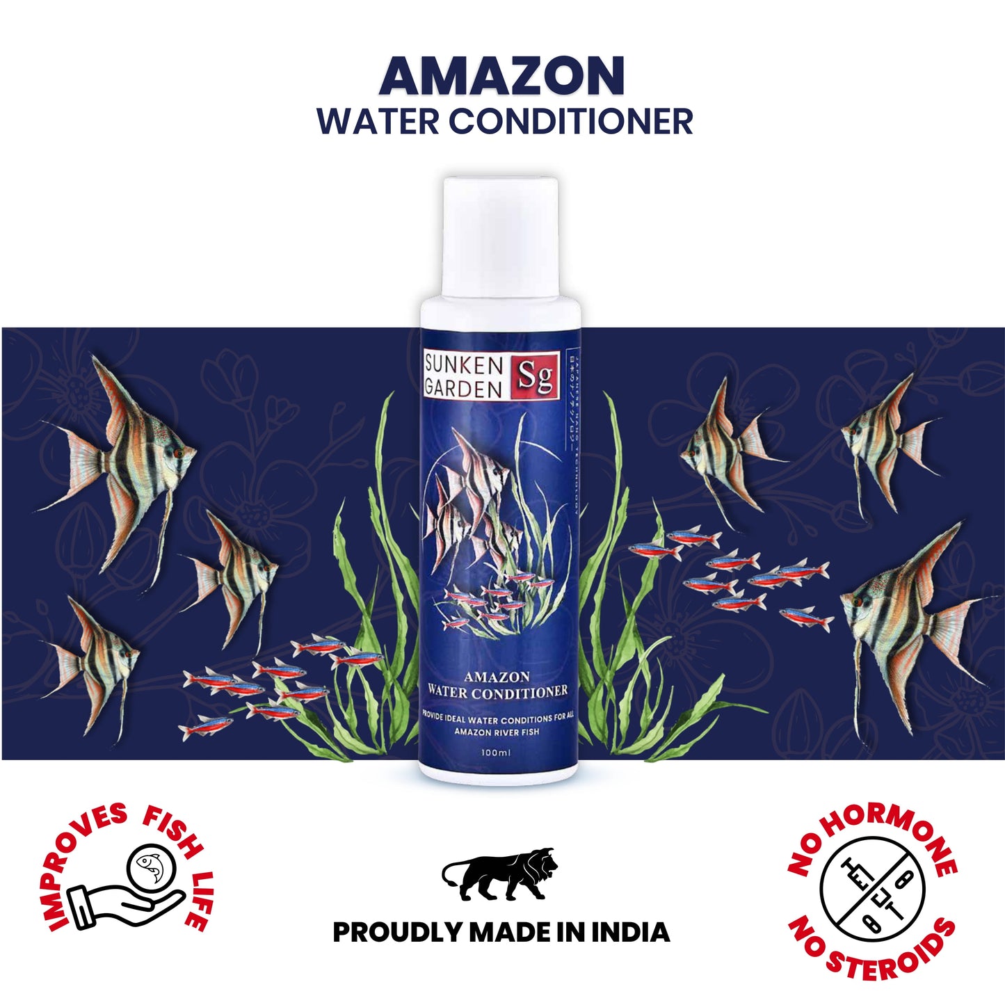 Sunken Garden Amazon Fish Water Conditioner