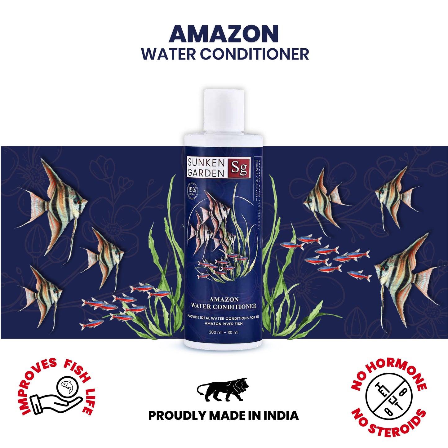 Sunken Garden Amazon Fish Water Conditioner