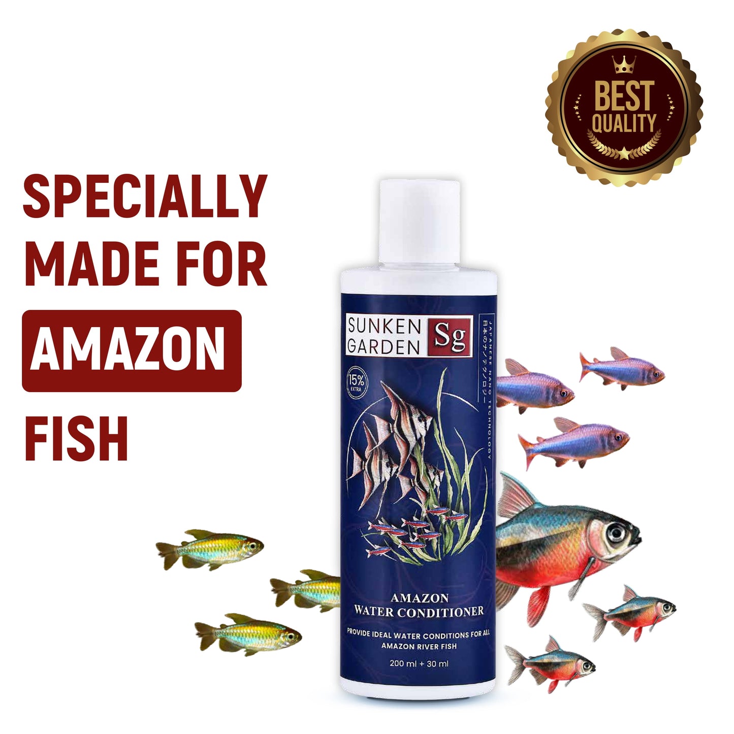 Sunken Garden Amazon Fish Water Conditioner