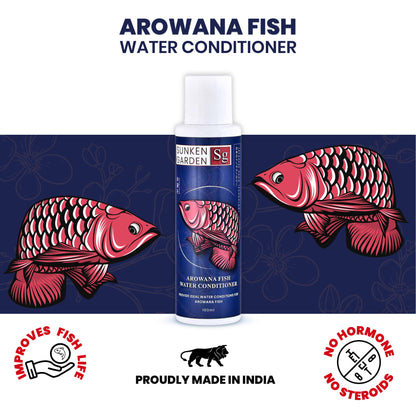 Sunken Garden Arowana Water Conditioner | For Strength, Color & Calm Behavior