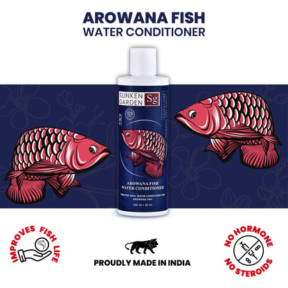 Sunken Garden Arowana Water Conditioner | For Strength, Color & Calm Behavior