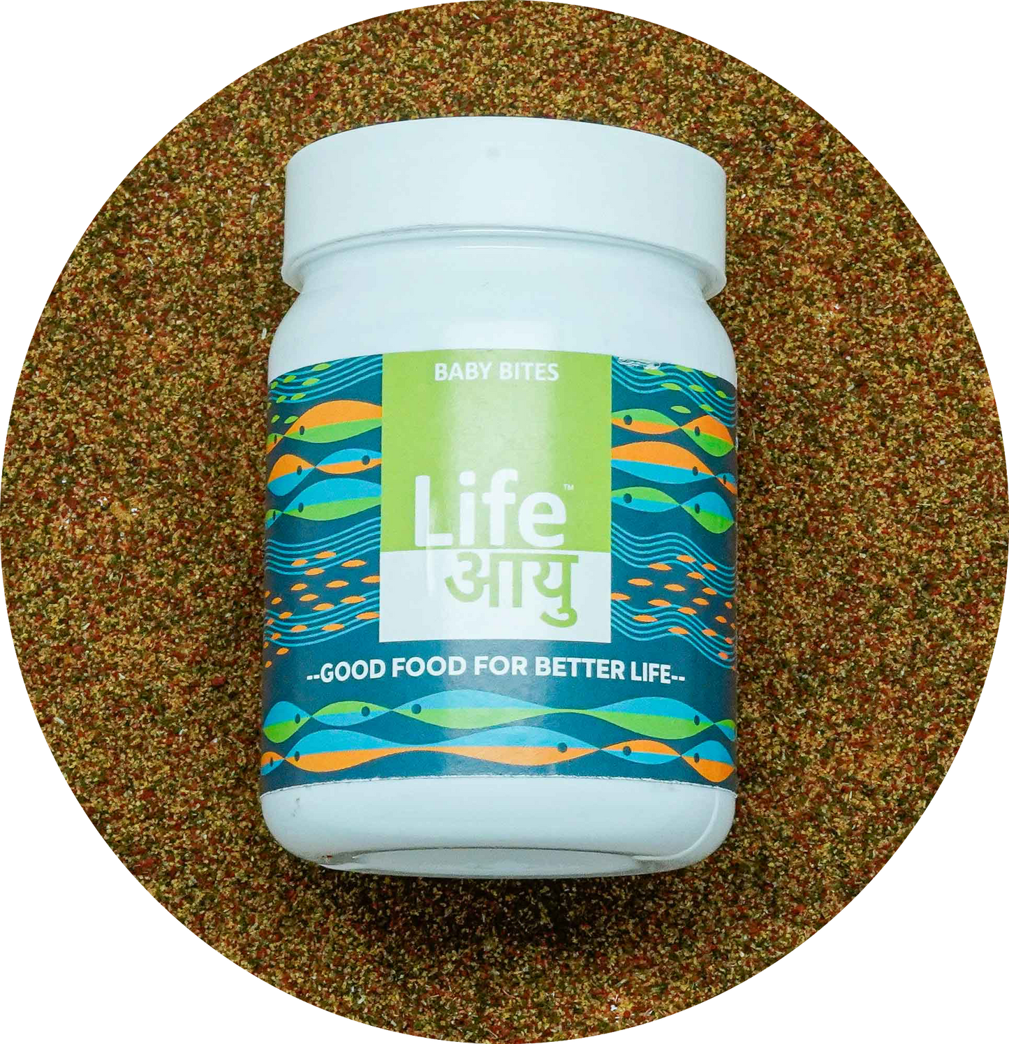 Life Aayuh Baby Bites Fish Feed 30g