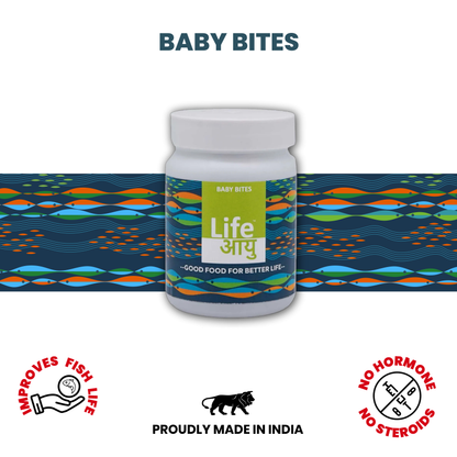 Life AAYU Baby Bites – Superfood for Fry & Baby Fish Growth 30g