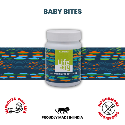 Life AAYU Baby Bites – Superfood for Fry & Baby Fish Growth 30g
