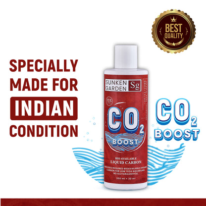 Sunken Garden Liquid CO2 Boost – Organic Carbon Source for Aquatic Plants | Algae-Free Growth | Shrimp Safe |