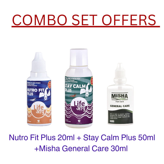 Nutro fit plus +Stay calm plus + Misha general care combo offer