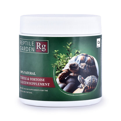 Reptile Garden Turtle & Tortoise Calcium Supplement – With Vitamins D & K + Stress-Relieving Essential Oils