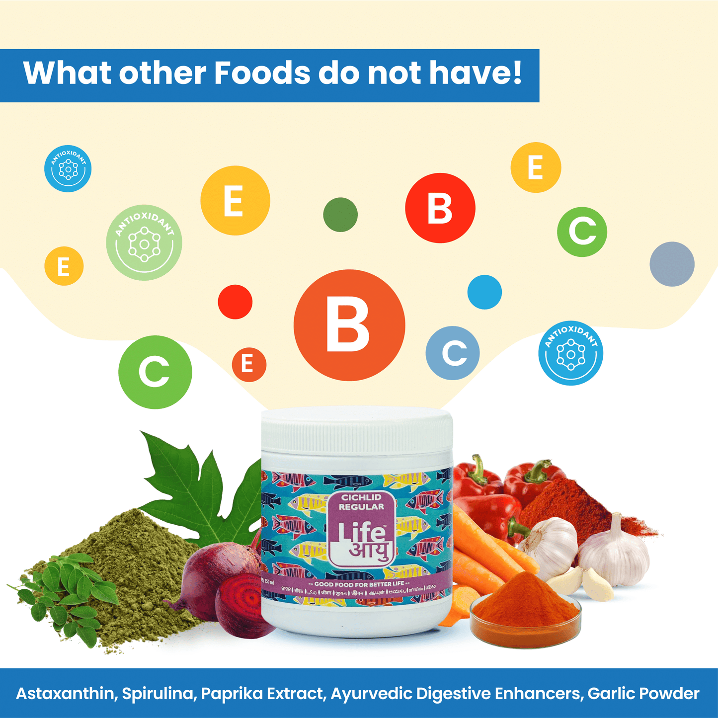 Life Aayu Cichlid Regular Fish Food