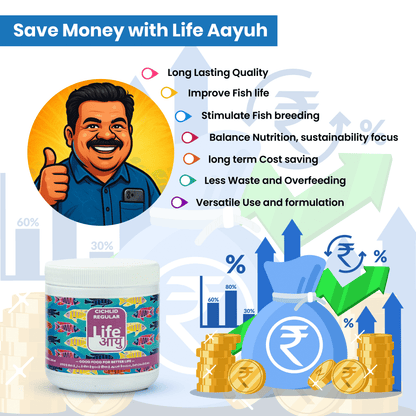 Life Aayu Cichlid Regular Fish Food