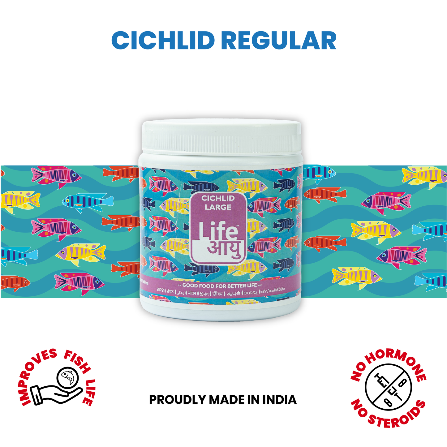 Life Aayu Cichlid Regular Fish Food