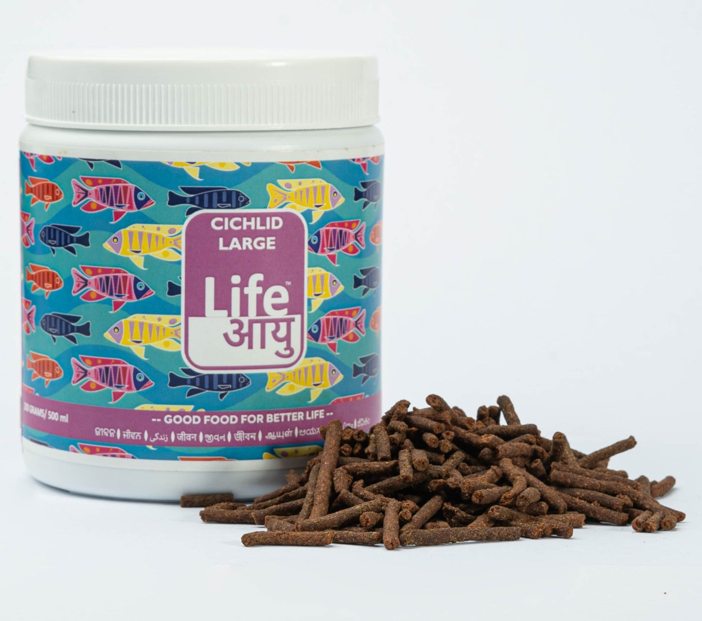 Life Aayuh Cichlid Large Fish Feed 200g