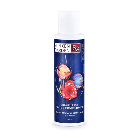 Sunken Garden Discus Fish Water Conditioner – Recreate the Amazon. Revive Their Radiance.