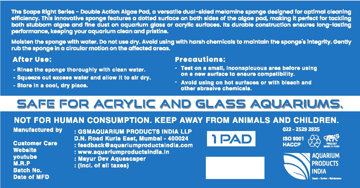 MAYA DOUBLE DOTTED ALGAE CLEANING PAD