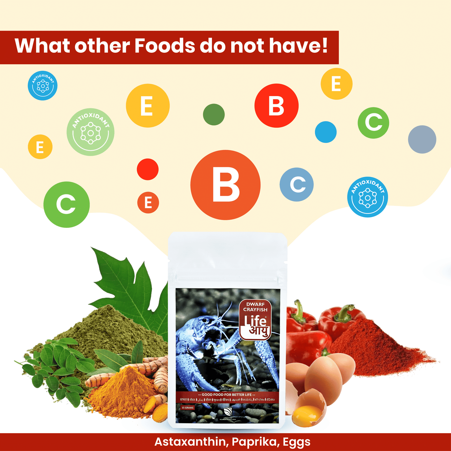 Life Aayu Dwarf Crayfish Blue - 15gm