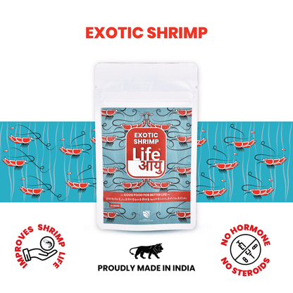 Life Aayu Shrimp Exotic Food 15g - Best Growth & Breeding