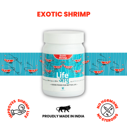 Life Aayu Shrimp Exotic Food 30g - Best Growth & Breeding