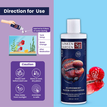 Sunken Garden - Flowerhorn Fish Water Conditioner