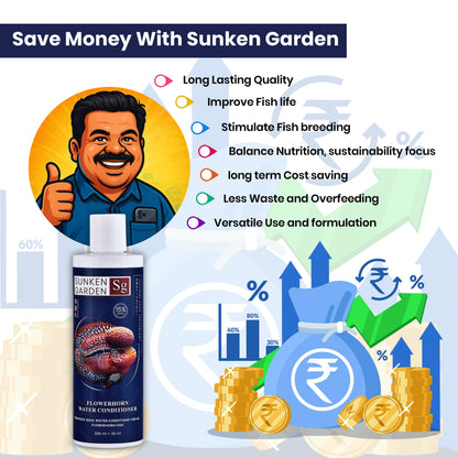 Sunken Garden - Flowerhorn Fish Water Conditioner