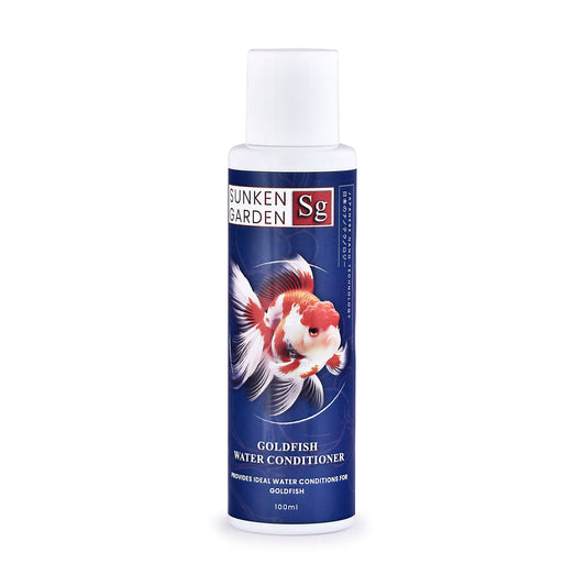 Sunken Garden Goldfish Water Conditioner | pH Stabilizer + Dechlorinator + Parasite Prevention | Made for Indian Tap Water