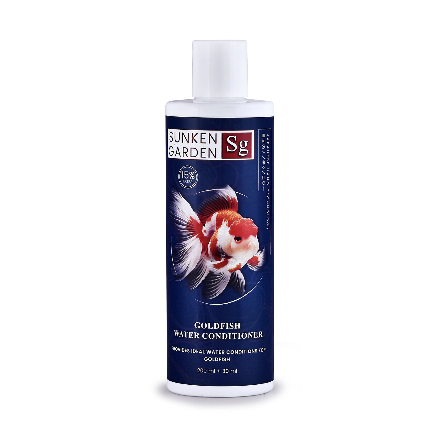 Sunken Garden Goldfish Water Conditioner | pH Stabilizer + Dechlorinator + Parasite Prevention | Made for Indian Tap Water