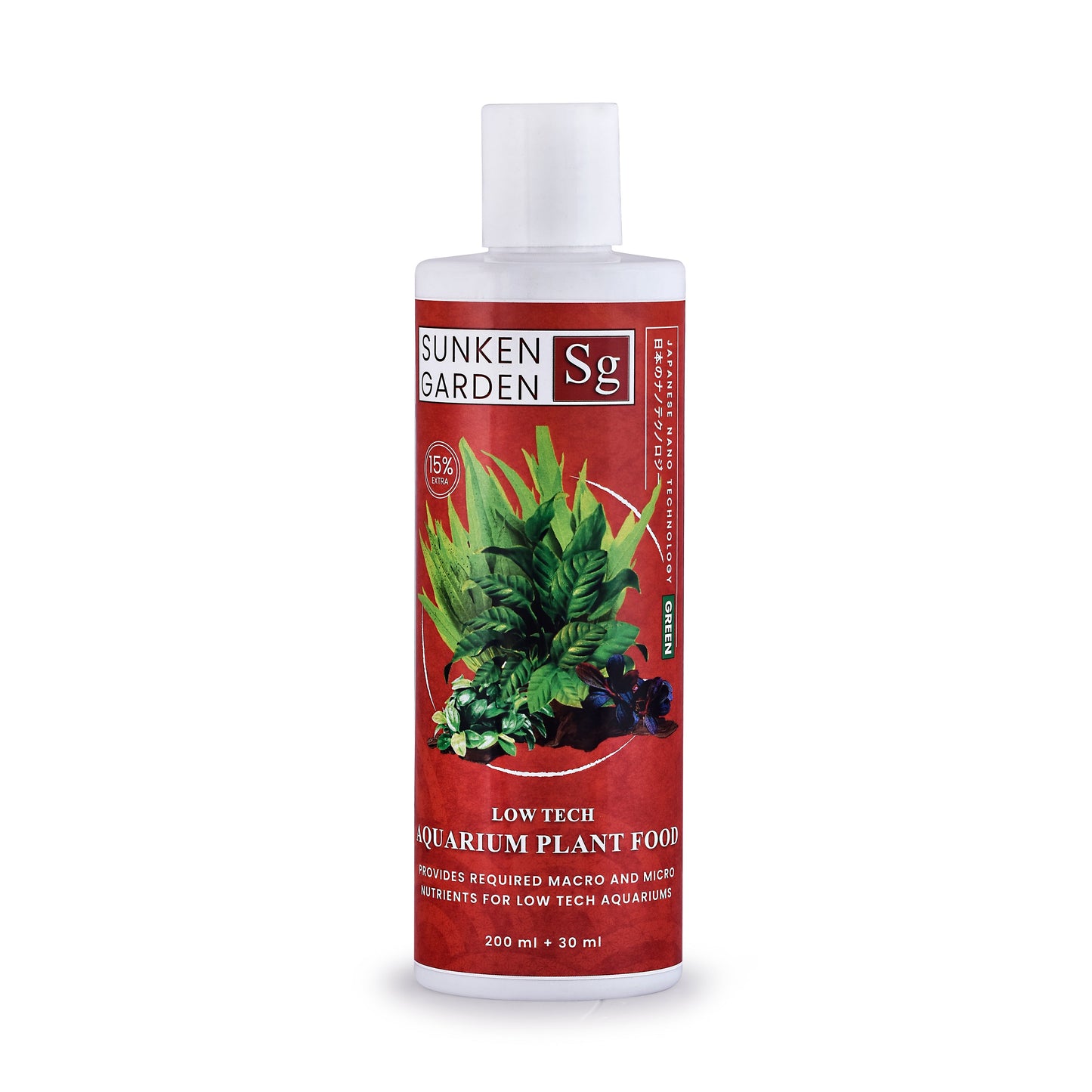 Sunken Garden Green – All-in-One Aquarium Plant Fertilizer | CO₂ & Non-CO₂ Compatible | Anti-Algae Formula