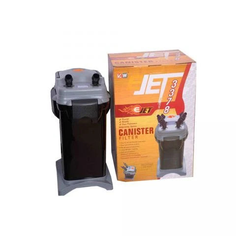 E‑Jet 3378 External Canister Filter – 1750 L/hr Flow, Self‑Priming Anti‑Airlock – for 300–1000L Freshwater & Marine Aquariums – Best Value in India