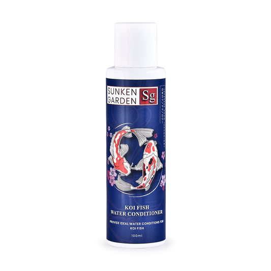 Sunken Garden Koi Fish Water Conditioner – pH Balance • Chlorine Removal • Bacteria Boost • Digestive Support | For Indian Koi & Pond Water