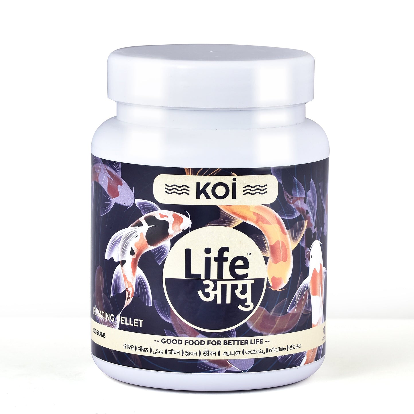 Life  Aayuh Koi Regular Fish Feed 300gm