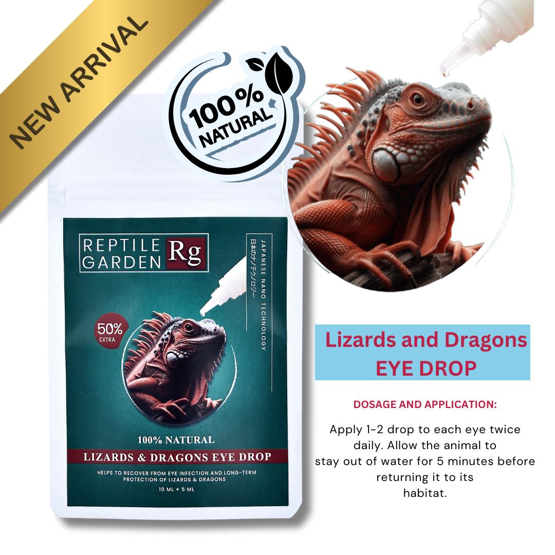 Lizards & Dragons Eye Drop – Advanced Reptile Eye Infection Relief | 100% Safe & Vet-Recommended