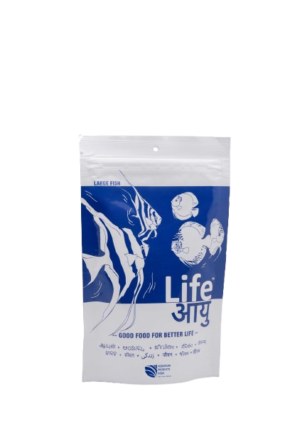 Life AAYU Neutral Fish Food – Ayurvedic Daily Diet for All Fish Sizes | For Newborn, Juvenile & Adult Fish