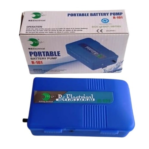 RS Electrical R 101 Portable Battery Air Pump